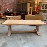 Oak farmhouse table