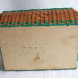 Rattan book box