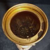 Gilt Bronze Planter with Onyx Column