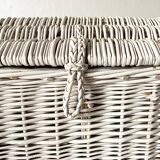 Rattan chest, storage trunk