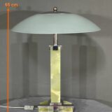 Onyx and chrome lamp, art deco – 1930