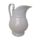 White porcelain pitcher