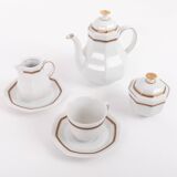 Vintage porcelain coffee/tea set from Schirnding Bavaria, 1970’s