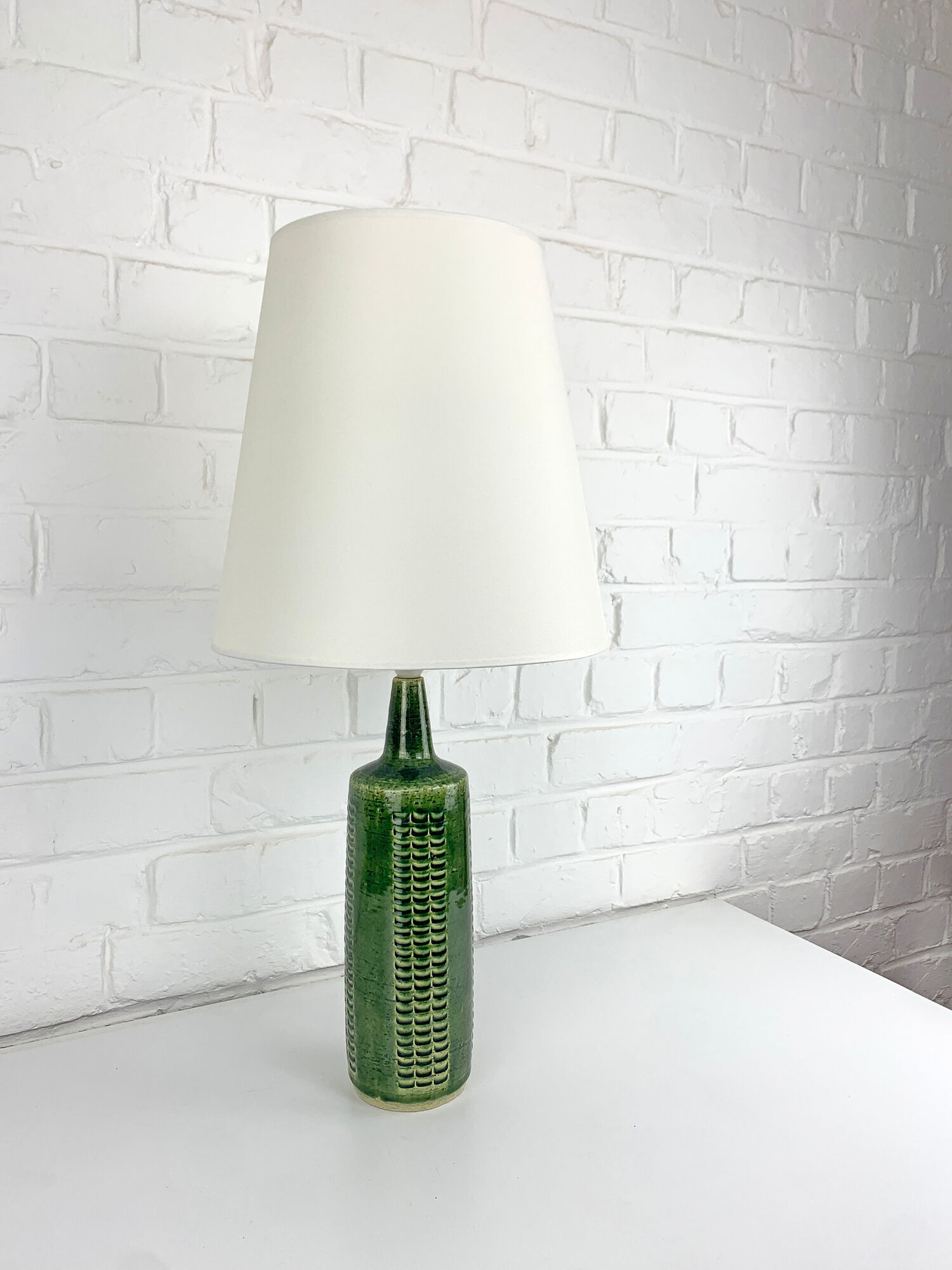 Ceramic Table Lamp Dl27, Per Linnemann-Schmidt for Palshus, Denmark