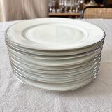 Assiette plate limoges