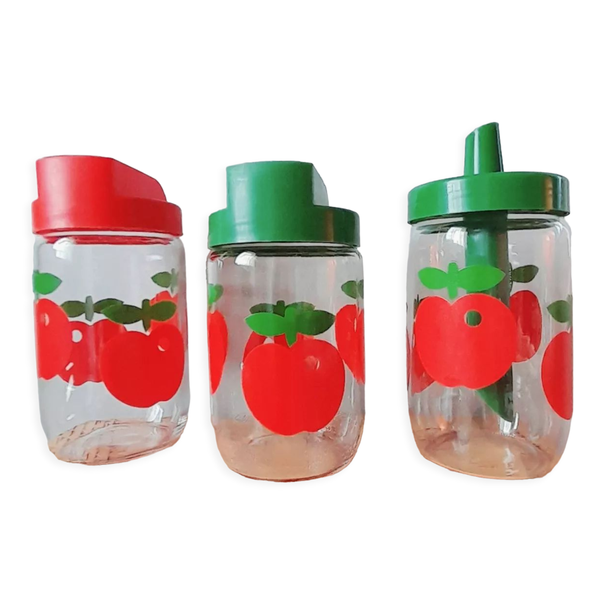 Lot de 3 bocaux Henkel 60s