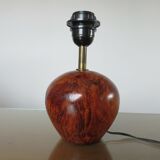 Elm magnifying glass lamp 70s