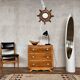 vintage art deco chest of drawers with compass feet