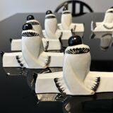 Knife holders (set of 10), Pierrot & Colombine