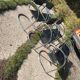 Set of 6 black Bauhaus cantilever chairs in chrome, Italy 1970s.
