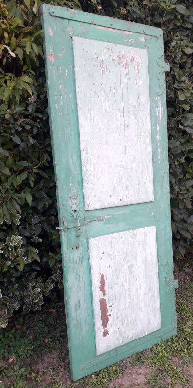 Door H186.5xW75cm with 18th century interior molding