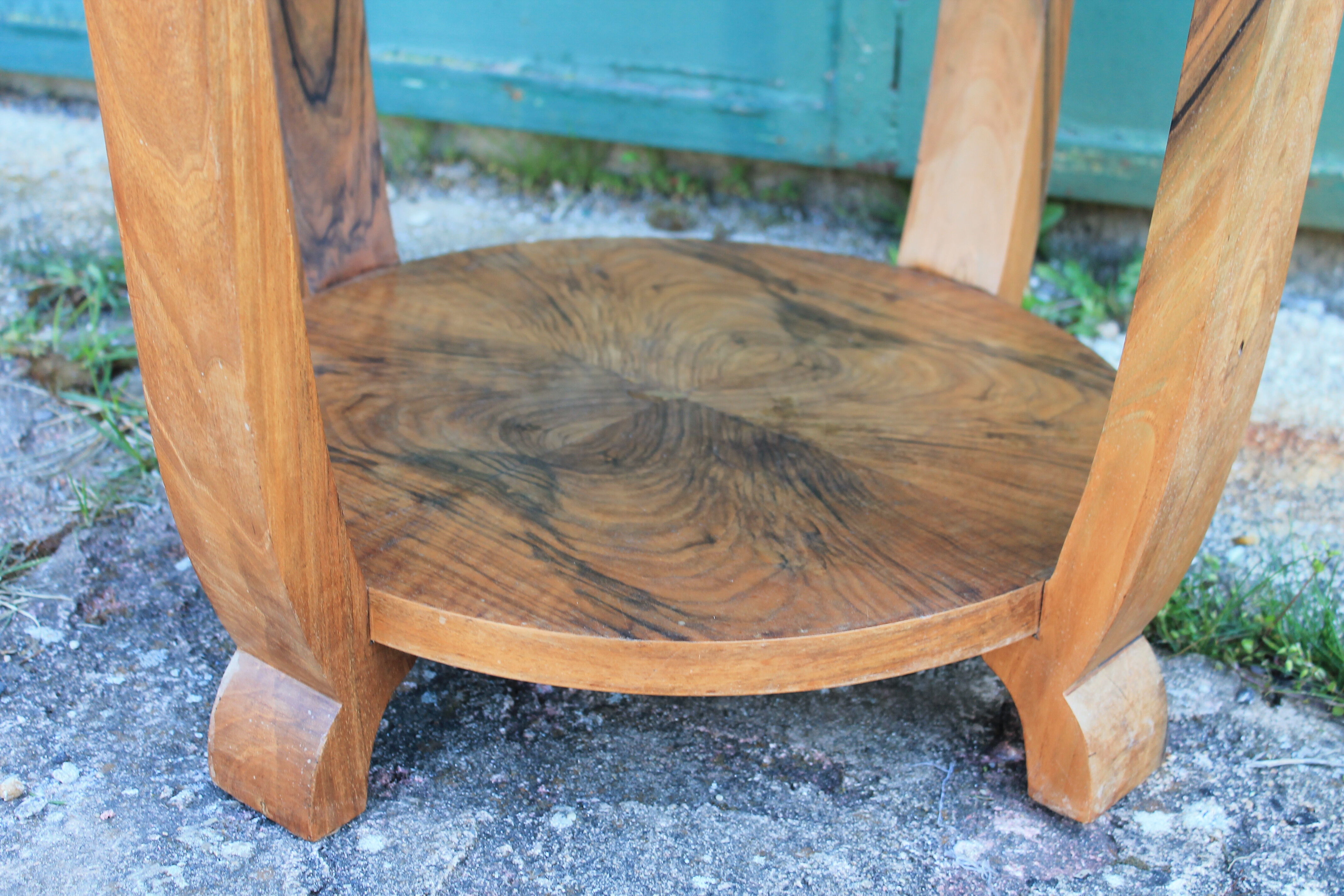 Coffee table with marble tray