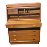 Vintage Danish design secretary desk by Dyrlund