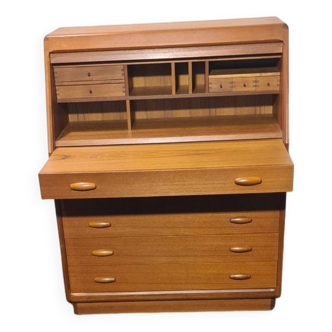 Vintage Danish design secretary desk by Dyrlund