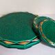 Slush trivets and bottle coastersvintages