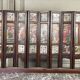 Chinese screen genre scene on alabaster
