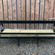 Rare 19th-century painted bench or sofa