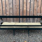 Rare painted bench or sofa from the 19th century