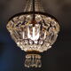 Basket chandelier with stamps