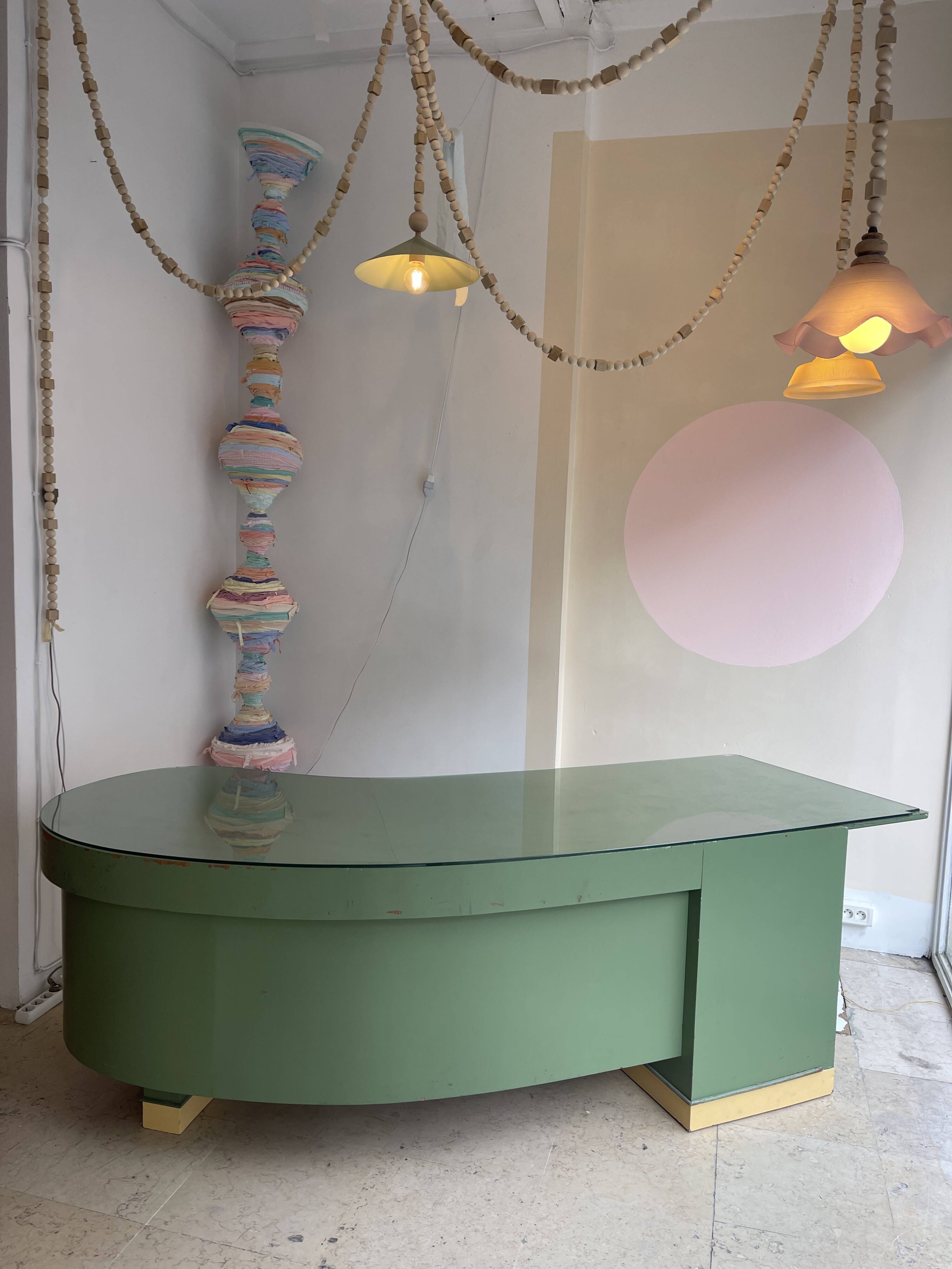 1960s desk - Unique piece - Custom made