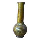 TAMEGROUTE POTTERY VASE IN GLAZED TERRACOTTA