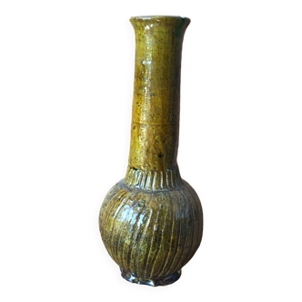 TAMEGROUTE POTTERY VASE IN GLAZED TERRACOTTA