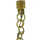 Vintage rattan pendant light