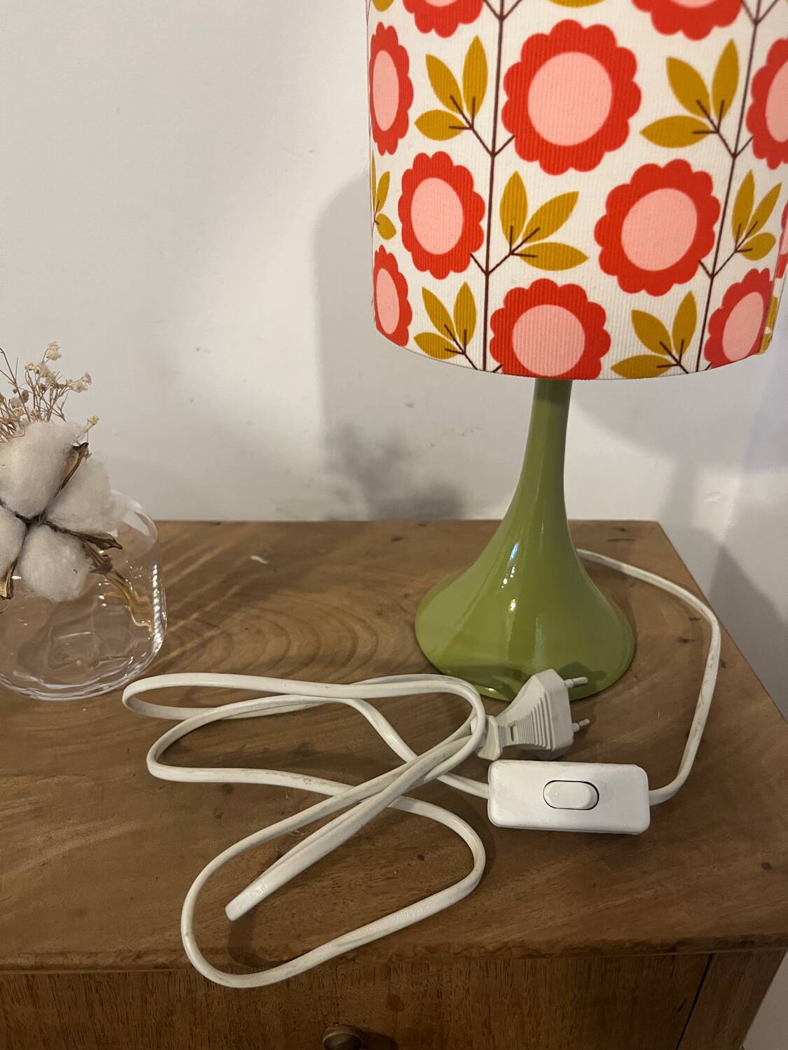 Restored vintage lamp