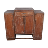 Meuble de rangement en bois ancien