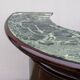 Art deco bar in rosewood and marble