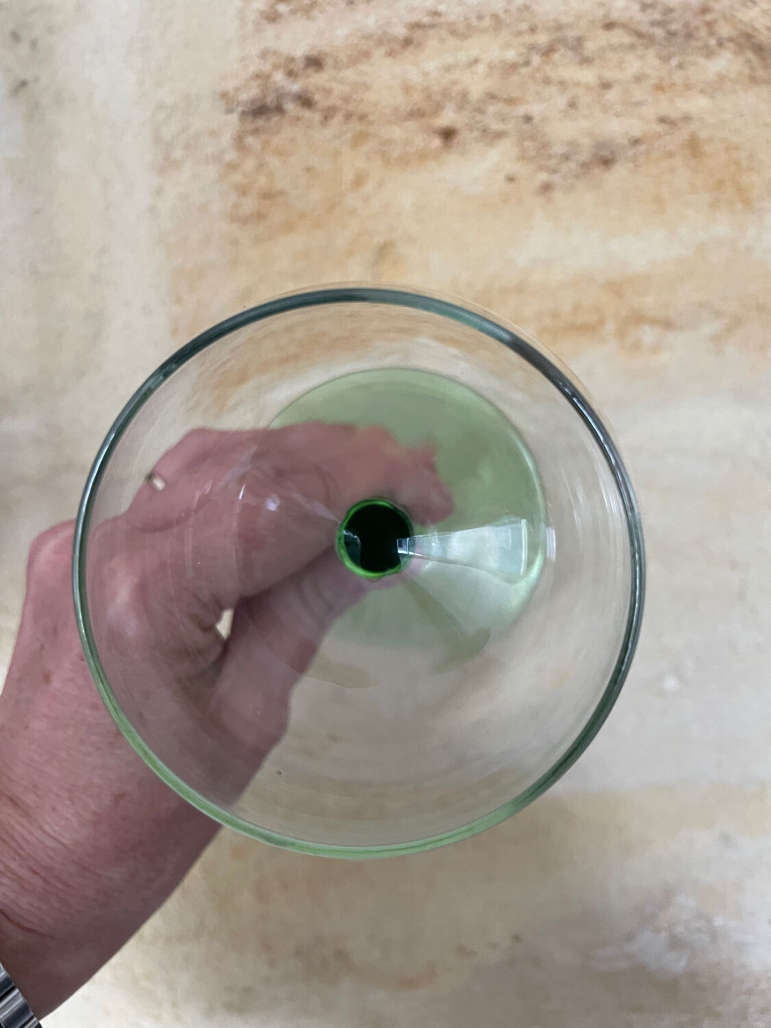 4 white wine glasses from Alsace Heim