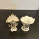 Pair of bride vases in porcelain