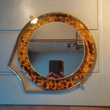 Double-sided tilt mirror 70's lucite