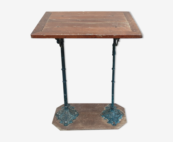 Ancienne table bistrot pied fonte | Selency