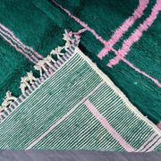 Tapis beni ouraine fait main traditionnelle taille 200 x 300 cm