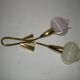 Double flower wall light from the 1950s.