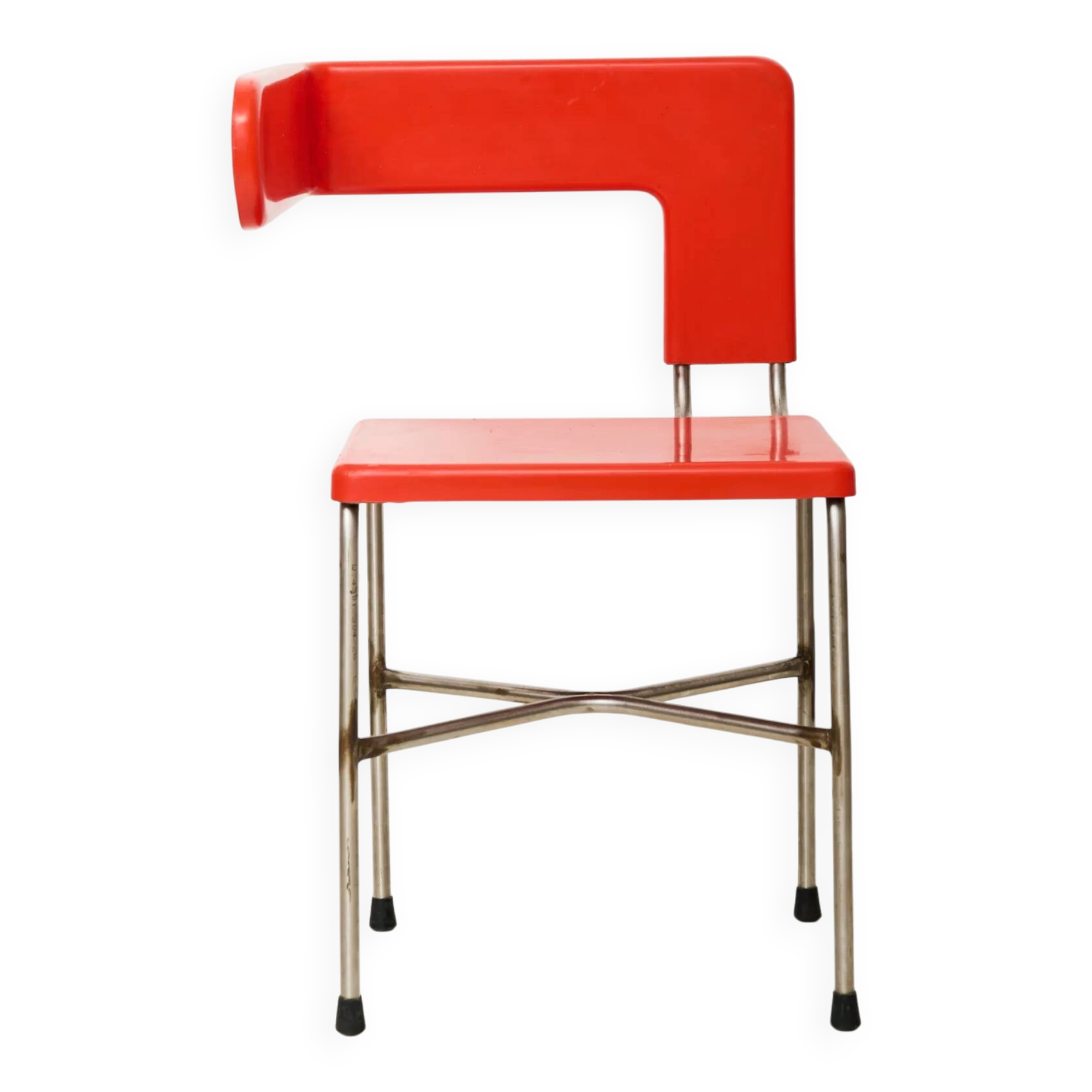 Chaises asymétriques (4), post-moderne, Italie, 1980s