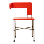 Chaises asymétriques (4), post-moderne, Italie, 1980s