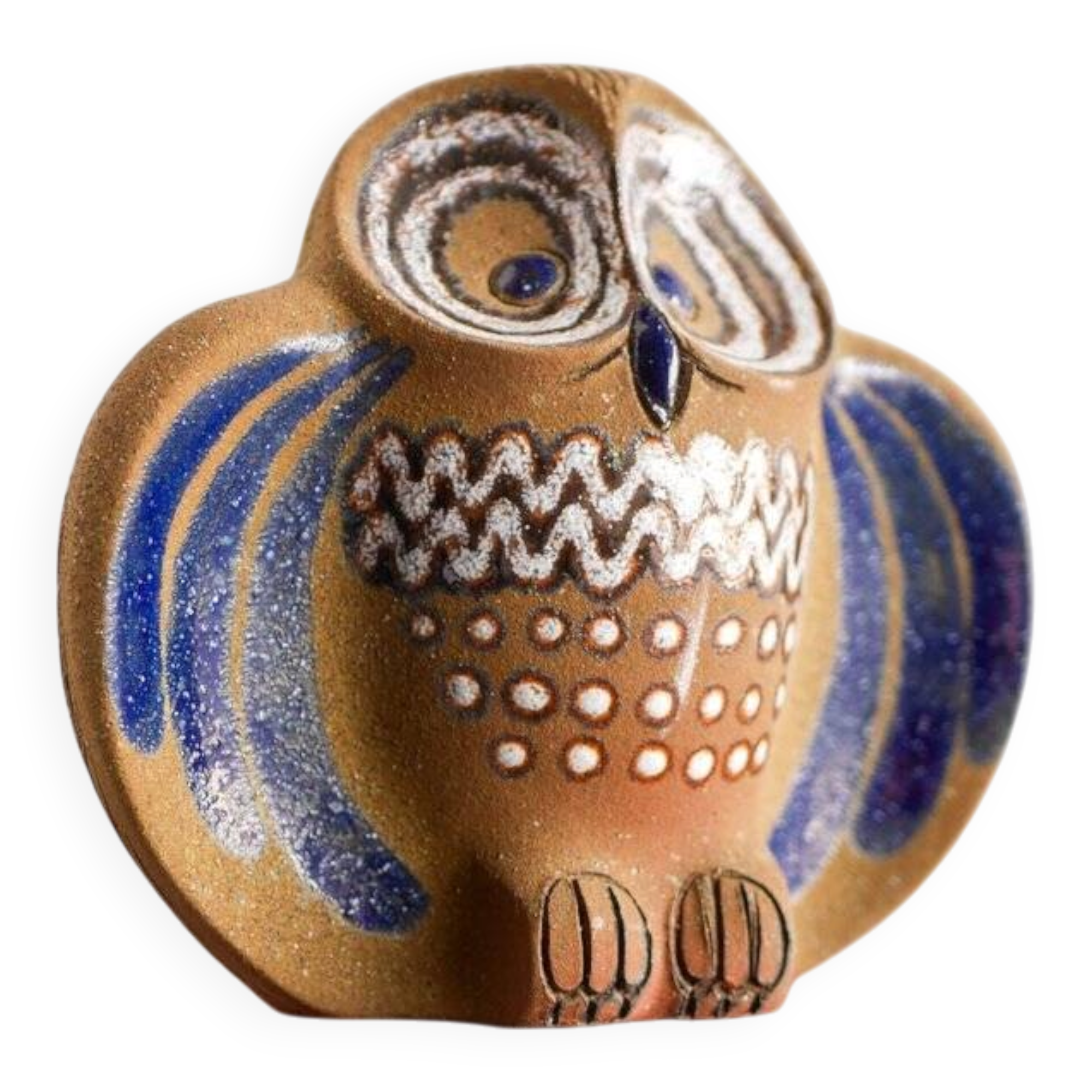 Mid-century modern pottery sculpture by Thomas Hellström for Nittsjö, Sweden, 1960s