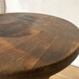 Vintage wooden screw stool