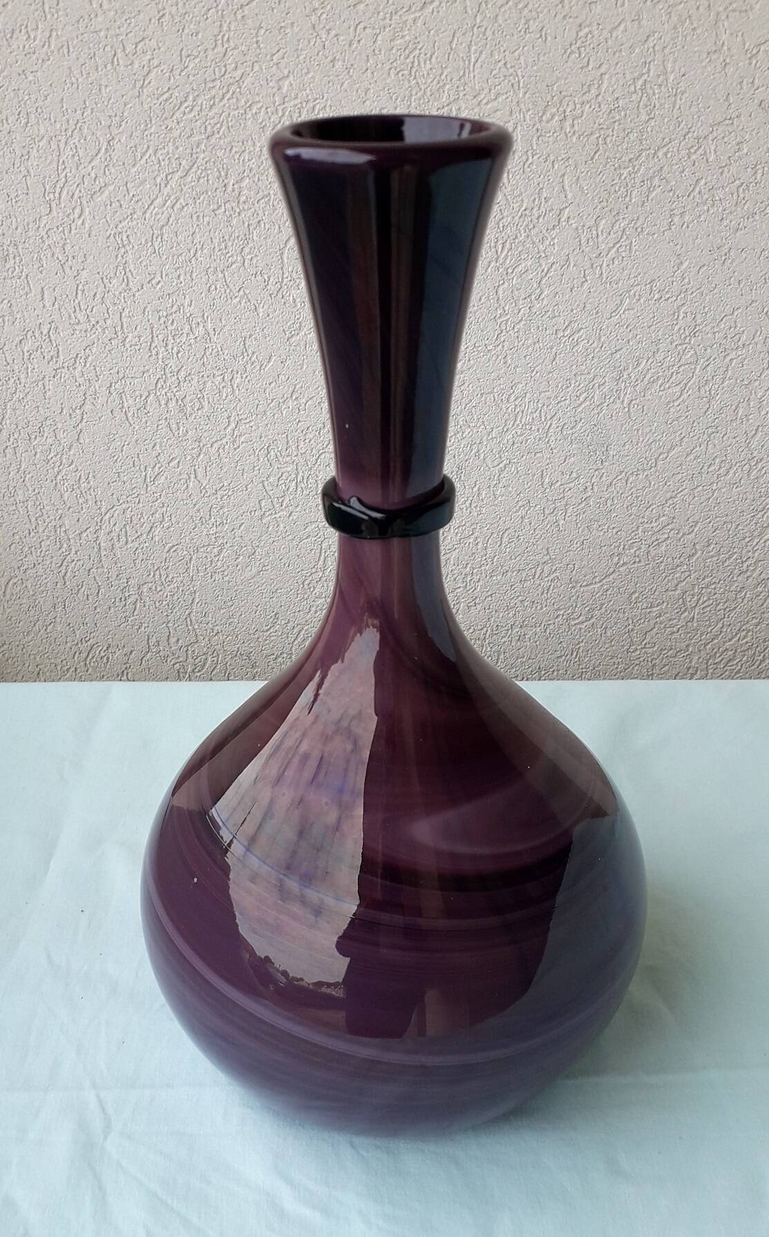 Maure Vieil glass soliflore vase