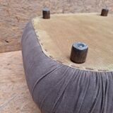 Velvet and mirror coffee table