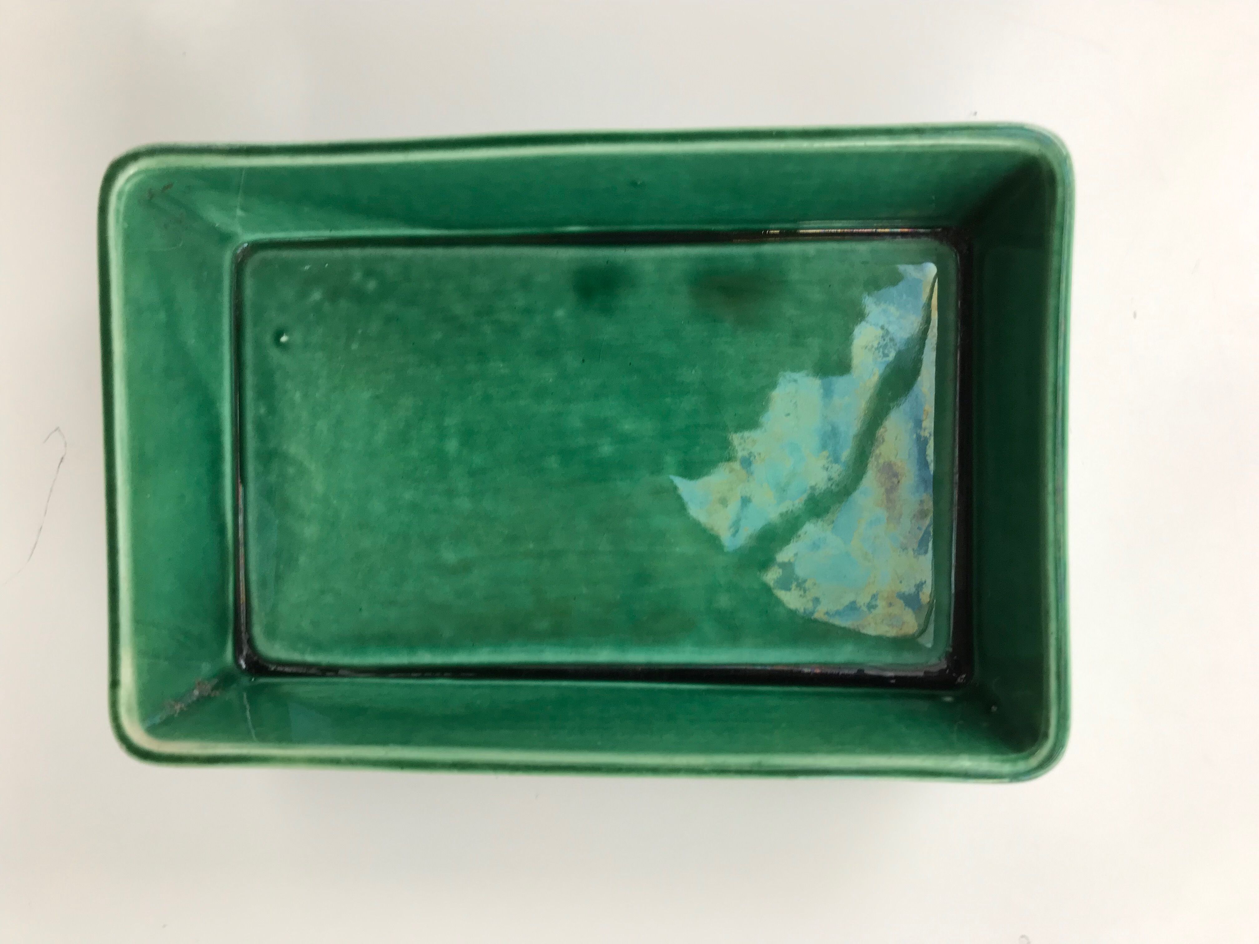 Dish with 3 dishes of colors ceramic