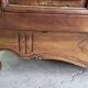 Very Louis XV from the 18th century in walnut with a marble top.