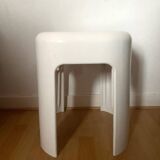 Vintage plastic stool from the 70s