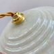 Pair of Art Deco Clichy glass pendant lights