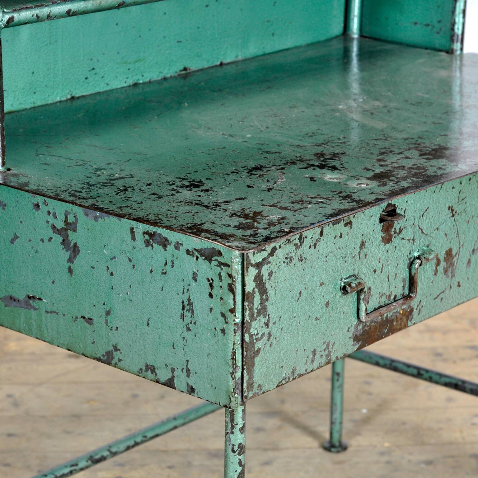 Table de travail industrielle, années 60