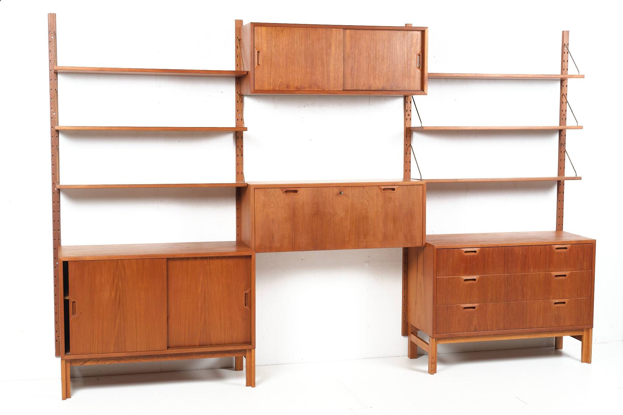 Sven Ellekaer Vintage Teak Modular Shelf