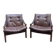 Chaise vintage Torbjørn Afdal "Hunter" pour Bruksbo, 1960