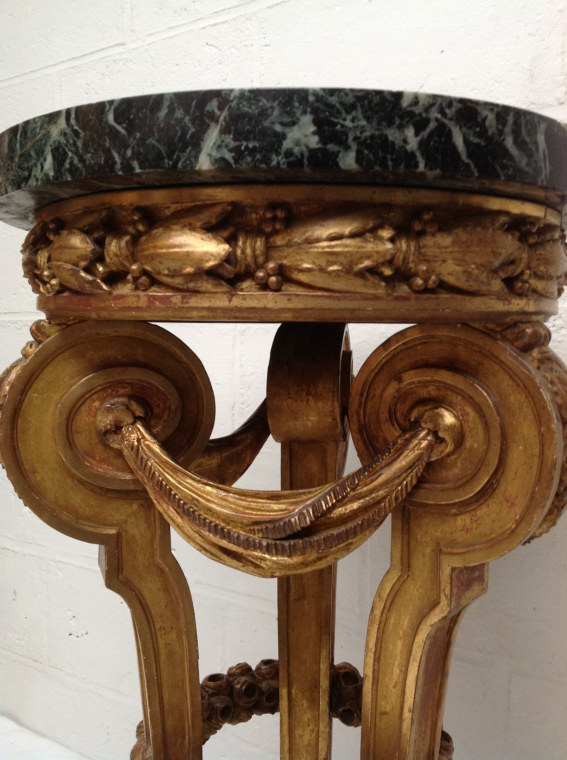 Wooden and marble saddler Napoleon III era